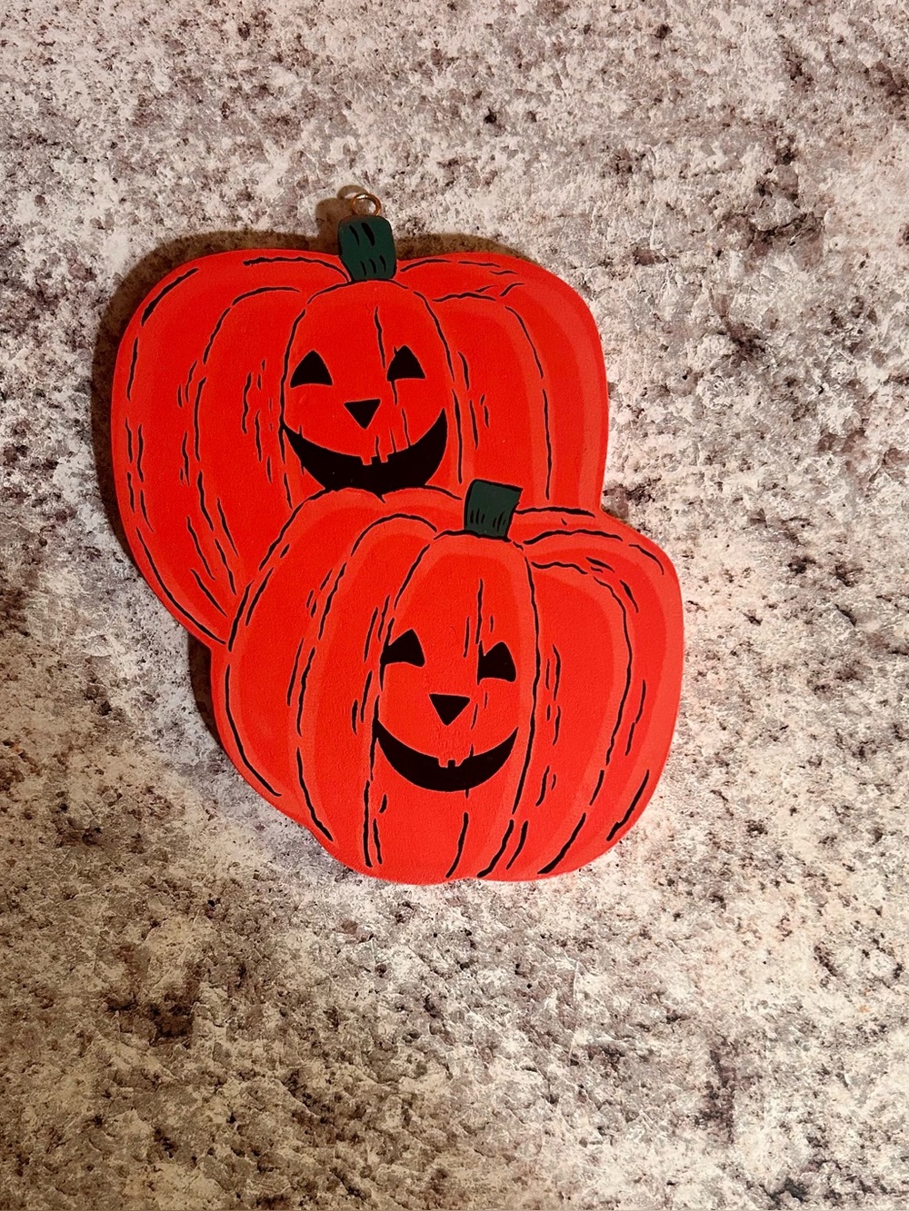 Stacked Jack O Lantern Ornament / Decor | Halloween Decor